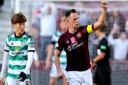 Lawrence Shankland scored Hearts' only goal in the 4-1 defeat to Celtic