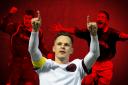 How does Lawrence Shankland compare to Hearts' all-time top scorers?