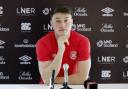 Aidan Denholm spoke to the press ahead of Hearts v Dundee.