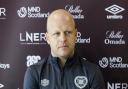 Steven Naismith spoke to the press ahead of Hearts' clash with Dundee