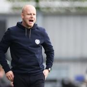 Hearts boss Steven Naismith watched his team lose 1-0 to St Mirren.