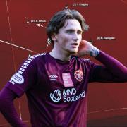 Alex Lowry has emerged as a key figure for Hearts on the pitch