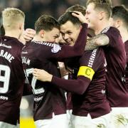 Aidan Denholm teed up Lawrence Shankland for Hearts' second goal in the 2-0 win over St Mirren