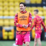 Peter Haring made his first start for Hearts since September in the win over Livingston