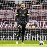 Craig Gordon started for Hearts against Livingston on Saturday